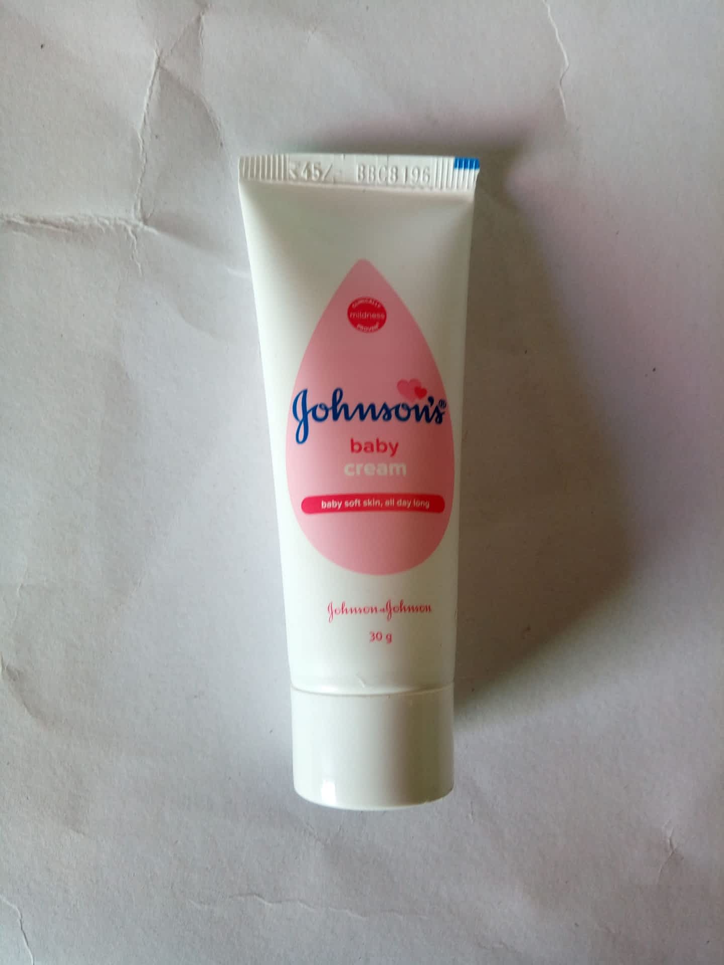 johnson's baby cream 30g