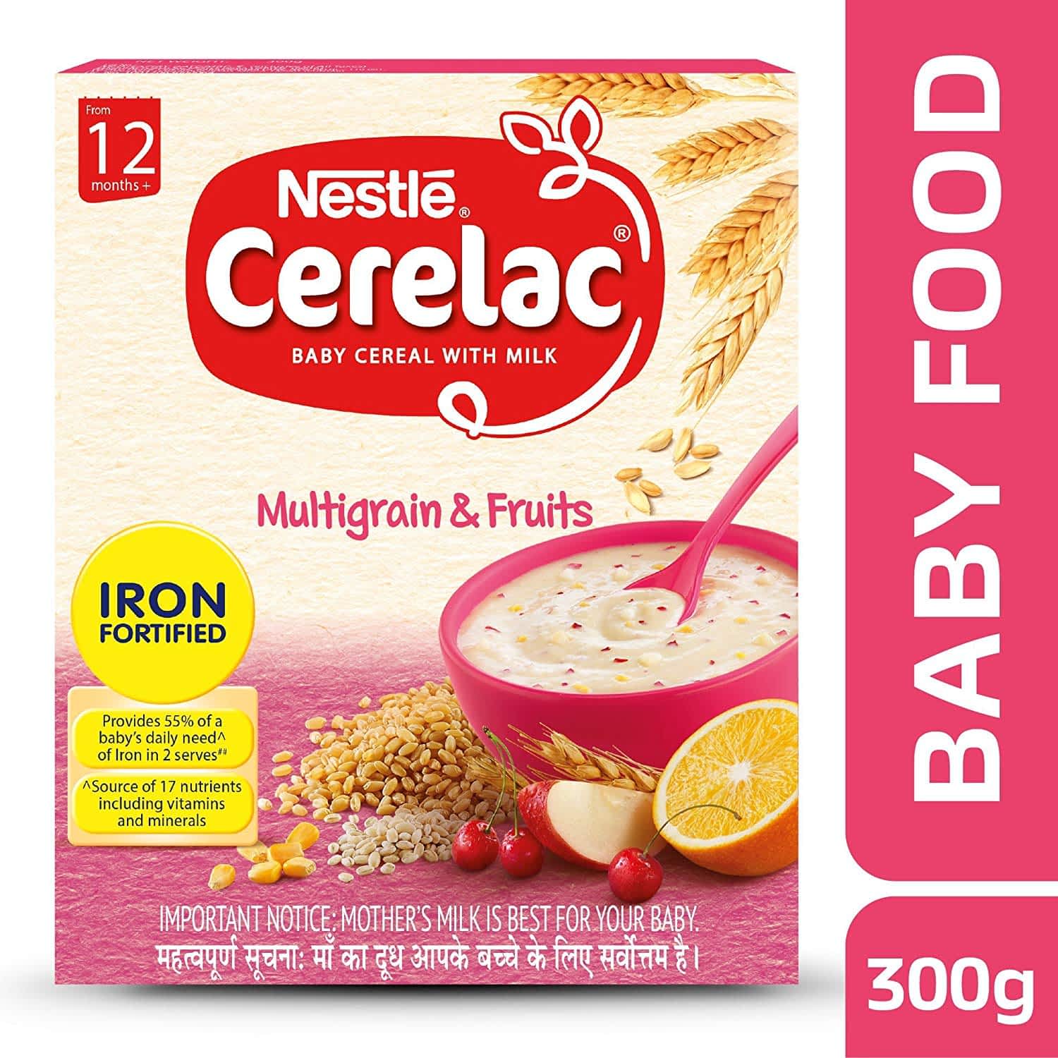 Nestle CERELAC Fortified Baby Cereal with Milk, Multigrain